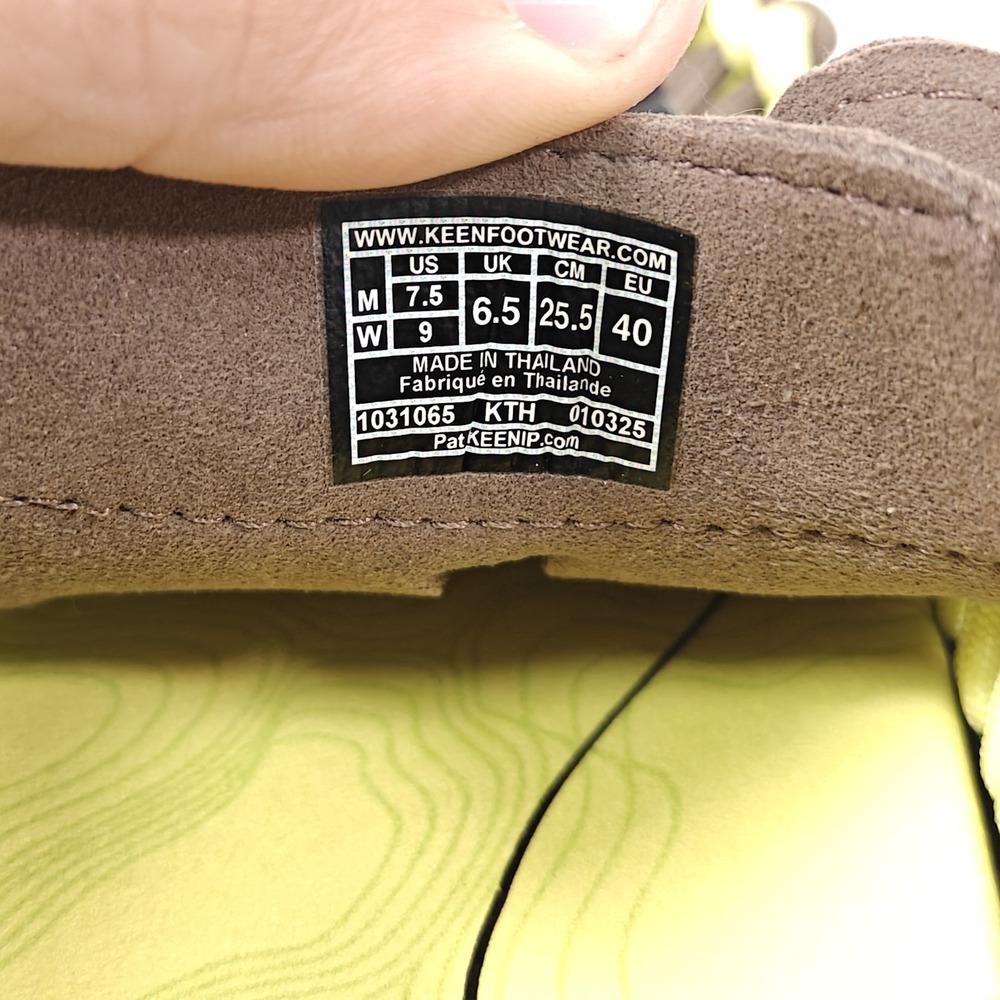 KEEN UNEEK II Convertible x Metalwood Sandals Limeade Women's 9 Men's 7.5 NEW - Picture 10 of 10